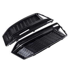 Cubierta de Faro Antiniebla de Plástico Estilo S4 y Rejilla de Marco de Luz Antiniebla para Audi A4L 2017-2019 B9 - Product Image 3