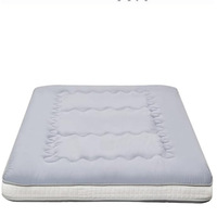 Matelas futon japonais en mousse taille Queen, lit portable enroulable, tapis épais style tatami 100 mm, housse en polycoton, adapté aux voitures