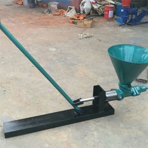 Manual Concrete <b>Pump</b> Green <b>Small</b> Size For Masonry Work Easy Maintenance - Product Image 2