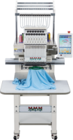 FEIYA-1201N Sistema de Diseño de Patrones para Bordado Software de Creación de Diseños Máquina de Bordado Plano con 1 Cabezal y 12 Agujas