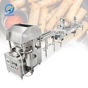Máquina para Hacer Lumpia de Dedo OCEAN, Máquina Automática para Rellenar Rollos de Huevo Filipinos, Línea de Producción de Rollos de Primavera de Papel de Arroz Vietnamita - Product Image 1