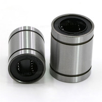 Roulement linéaire à billes de précision LM8UU 8MM en acier, pour axe CNC de 16mm de diamètre, pièces d'imprimante 3D