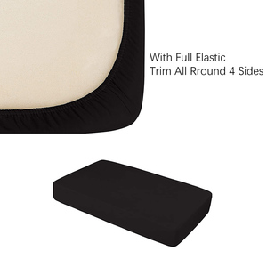 Sábanas de algodón 100% Natural para cama de bebé, juego de sábanas de cuna ajustadas para niños y niñas, suave a la piel sensible - Product Image 6