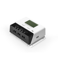 Contrôleur de charge solaire PWM SMUXI P2430N 30A Bluetooth 12V/24V 900W max. pour système de production d'énergie indépendant