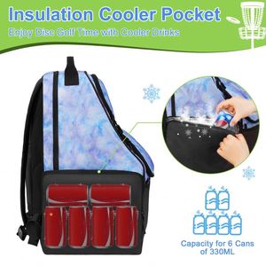 Free sample Disc Golf <b>Backpack</b> Holds 20+ Disc Golf Bag with <b>Cooler</b> Insulated Pocket Large Compartment <b>for</b> Cloth - Product Image 3