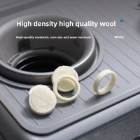Rondelle en feutre pour moulin à café expresso, pièce de rechange compatible avec Breville Barista Express série 8