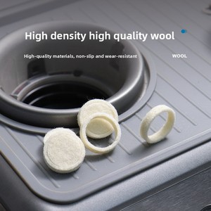Disco de Fieltro para Molinillo de Café Espresso, Repuesto Compatible con <span class=keywords><strong>Breville</strong></span> <span class=keywords><strong>Barista</strong></span> <span class=keywords><strong>Express</strong></span> Serie 8 - Product Image 5