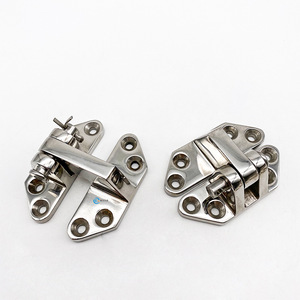 Charnière marine en acier inoxydable 316, robuste, pour trappe de bateau, moulée avec précision - Product Image 1