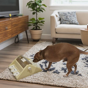 KADTC köpek bulmaca oyuncak için küçük/orta köpekler zihin oyunu yavru öz oyna iplik 'yemek gıda kapasitesi 14oz ayarlanabilir yavaş besleyici - Product Image 1