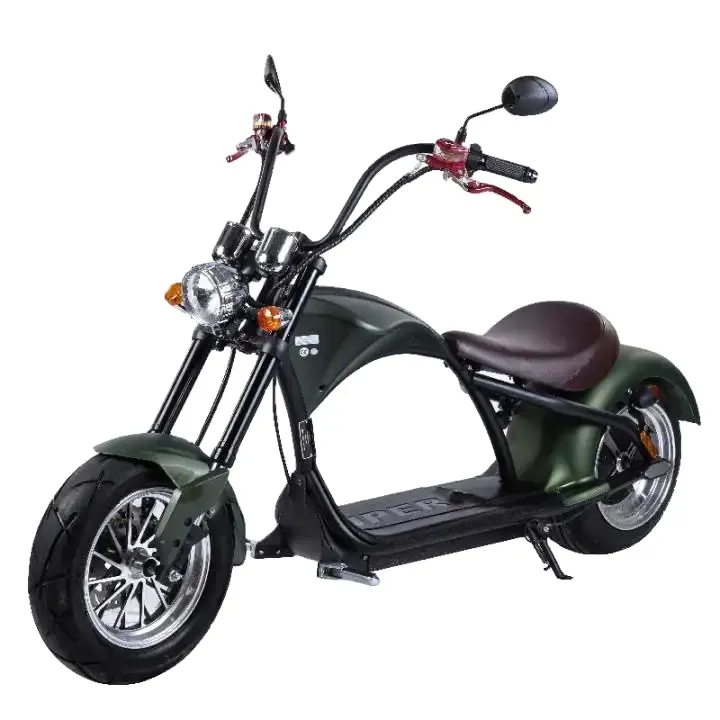 Magazzino europeo all'ingrosso Scooter elettrico con luci di svolta sospensione Citycoco Scooter