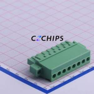 KF2EDGKBM-5.0-8P Plug-in Terminal Block P=5mm Connector Plug Screw Fixing 1x8P 5mm - Product Image 2