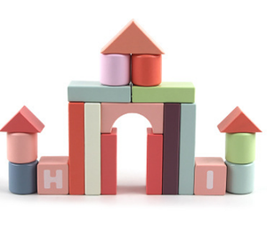 บล็อกไม้หลากสี 94 ชิ้น พร้อมตัวอักษรภาษาอังกฤษ <span class=keywords><strong>ตัวเลข</strong></span> ของเล่นบล็อกไม้หลากสี - Product Image 2