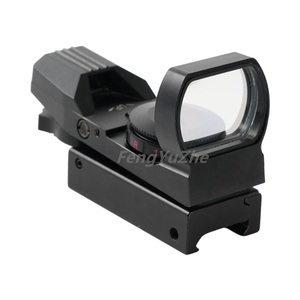 Miras Holográficas OEM HD101 con Punto Rojo y Verde, <span class=keywords><strong>4</strong></span> Modelos de Retícula, Mira Reflex con Soporte para Caza - Product Image 2