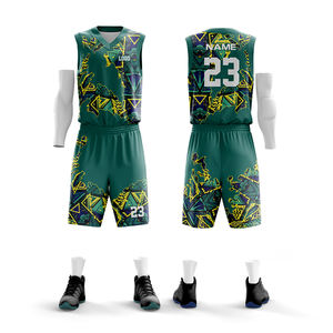 Derniers modèles de maillots de basket-ball OEM, fabricant de maillots de basket-ball sublimés innovants de premier rang pour les clubs - Product Image 4