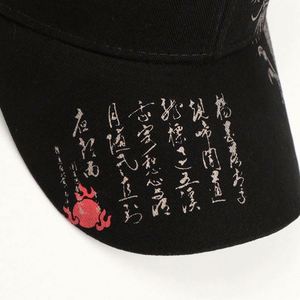 Spring and Summer <b>Men</b> and Women Chinese Style Dragon Pattern Outdoor Fashionable Hip-hop 6 Panel Printed <b>Baseball</b> <b>Caps</b> - Product Image 5