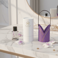 Flacon de parfum vide de luxe 30ml 50ml 100ml avec boîte cadeau et sac en papier, logo personnalisé