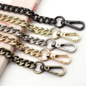 Iron Bag Accessories Chain DIY Metal Detachable Replacement Shoulder Crossbody Bag Strap For Handbag Bag Belt Handle Heavy Stron