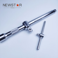 Jeu de clés à douilles professionnel Newstar 108 pièces, jeu d'outils professionnel, embouts, poignée, clé à cliquet 72 vitesses