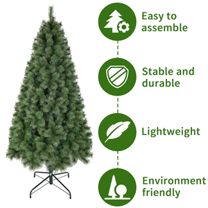 Meilleure vente en gros <span class=keywords><strong>de</strong></span> décoration <span class=keywords><strong>de</strong></span> <span class=keywords><strong>Noël</strong></span> arbre <span class=keywords><strong>de</strong></span> <span class=keywords><strong>Noël</strong></span> <span class=keywords><strong>artificiel</strong></span> en PVC <span class=keywords><strong>de</strong></span> 7 pieds d'épaisseur avec échantillon gratuit pour la fête - Product Image 5