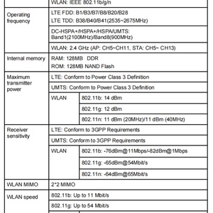 ปลดล็อค HUAWEI E5577-320 โมบายไวไฟ 2 LTE Cat4 Wi-Fi ความเร็วสูง 300Mbps สำหรับ HUAWEI E5577-320 - Product Image 5