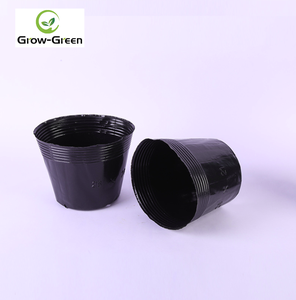 Rond Noir Pots de Pépinière <span class=keywords><strong>En</strong></span> <span class=keywords><strong>Plastique</strong></span> Tasses <span class=keywords><strong>pour</strong></span> transplantation de semis - Product Image 5