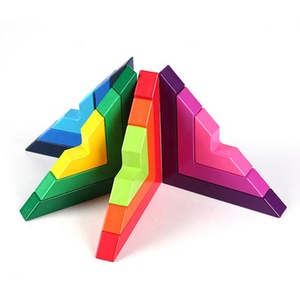 2025 Mới Đến Trẻ Em Của Cầu Vồng Bằng Gỗ Cầu Câu Đố Xây Dựng Khối Trò Chơi Giáo Dục Xếp Chồng Học Tập Đồ Chơi Cho Trẻ Em - Product Image 6