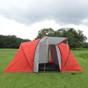 <span class=keywords><strong>Tente</strong></span> de camping familiale de haute qualité à double couche, imperméable, <span class=keywords><strong>deux</strong></span> <span class=keywords><strong>chambres</strong></span>, un salon, pour <span class=keywords><strong>4</strong></span> saisons - Product Image 1