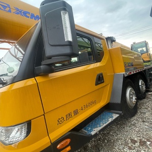 Grue mobile d'occasion QY60KC, 60 tonnes, modèle 2020, hauteur de levage 32 m, 2001-4000 heures, grue de chantier jaune, origine Shanghai - Product Image 5