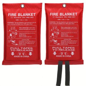 Couverture anti-feu d'urgence en fibre de verre X 1,2 m : Résistance au feu, sécurité et protection, logo personnalisé - Product Image 4