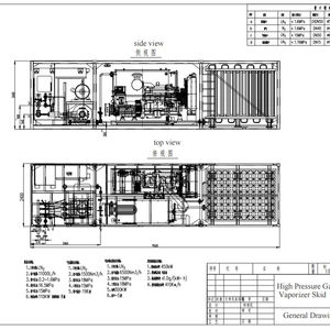 חנקן טיהור משאבת גז האדים רכוב החלקה - Product Image 2