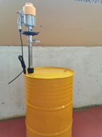 Huile de pompe à tambour à baril électrique verticale 110V 200l HD de haute qualité en gros pour voitures