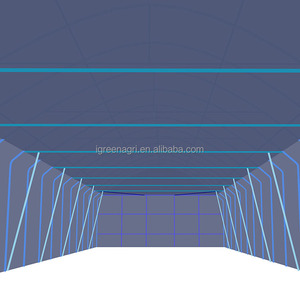 Serra Agricola Commerciale Piccola a Campata Singola con Film PE Motorizzato per Coltivazione con Deprivazione di Luce - Product Image 4