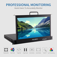 Monitor de Transmisión en Vivo SEETEC SC173-HSD-56 de 17.3 Pulgadas IPS para Escritorio, Montaje en Rack Extraíble de 1RU, Pantalla LED Full HD 1920x1080