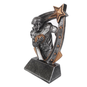 Shunxu resina giocatore di Rugby trofeo stella emblema premio produttore all'ingrosso - Product Image 2