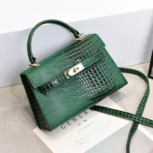 2024 High Quality Alligator Women's Fashion Bag Women Handbags Ladies Hand Bags Leather Shoulder Bag For Women