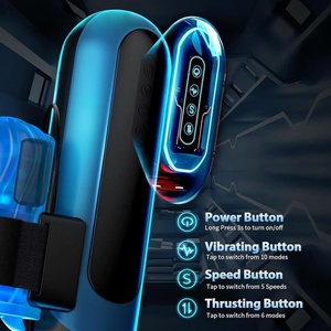 <span class=keywords><strong>Masturbador</strong></span> Automático Masculino con 6 Estiramientos, 5 Velocidades Variables y 10 Modos de Vibración, Vagina de Bolsillo Manos Libres para Hombre - Product Image 5