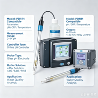 Électrode pH en ligne PD1R1 compatible / Contrôleur de pH / Solution tampon pH |   Analyseur de qualité de l'eau Sonde de pH