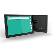 VESA Duvara Gömülü 10.1 inç Yüksek Parlaklıklı Dokunmatik Ekranlı Android Tablet Endüstriyel Panel PC, HDMI GPIO RS232 LAN POE özellikli