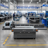 Impresora UV Plana Industrial 1612 con Posicionamiento Visual, Cámara CCD, Impresión UV de Gran Formato para Acrílico, Vidrio, Madera y Metal