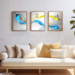 Luce di vetro di vino di lusso moderna stampa di pittura su tela pittura in <span class=keywords><strong>salotto</strong></span> - Product Image 4