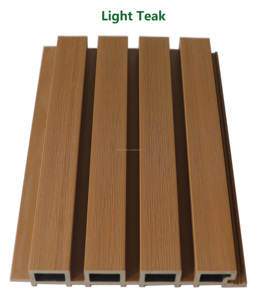 Revestimiento de Madera Natural Mixta de Teca, Revestimiento de Listones Compuestos para Paredes, Paneles para <span class=keywords><strong>Fachadas</strong></span> Ventiladas, <span class=keywords><strong>Panel</strong></span> Exterior de Madera de Teca - Product Image 4