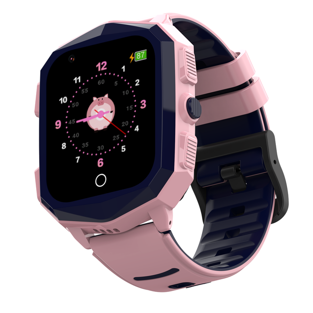 2024 Kids 4G Android Smart Watch with Camera Video Call 1+8GB Memory Anti-Lost GPS Location Tracking Children Smartwatch DF73