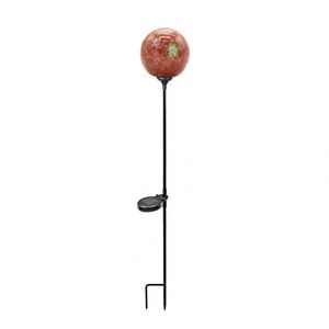 Lumières de jardin pour piquet d'oiseau en verre craquelé solaire avec LED de couleur changeante pour l'extérieur - Product Image 6