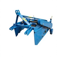 Récolteuse de pommes de terre, patates douces, ignames, carottes et oignons, largeur de travail 1200 mm, garantie 4 ans, capacité de charge 400 kg, pour moteurs 25-35 CV