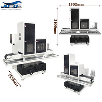 Machine de ponçage, polissage et ébavurage de tôles métalliques avec moteur de 5,5 kW pour la quincaillerie de cuisine et de salle de bain