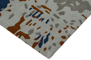 Alfombra Vortex con Diseño Desgastado, Rectangular, Antideslizante, para Decoración de Pisos, para Hogar y Hoteles - Product Image 2