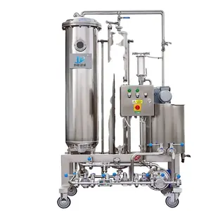 1000L/H diatomaceous earth filter aid vodka wine filtration equipment