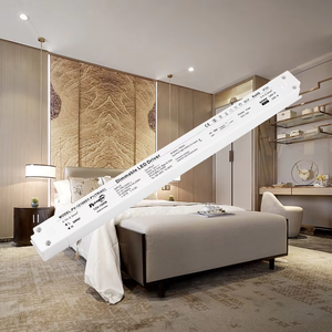 36W 75W 100W 150WCV TRIAC/0-10V/1-10V/10V PWM/Rx. Driver LED dimmable pour bande LED 100-240V AC-DC 12V 24V IP20 Alimentation LED intérieure - Product Image 1