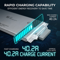Baterai Li Polymer Isi Ulang Sel Pouch Ncm Kapasitas Besar SK 3.7V 60.3Ah untuk Paket Baterai Kendaraan Listrik