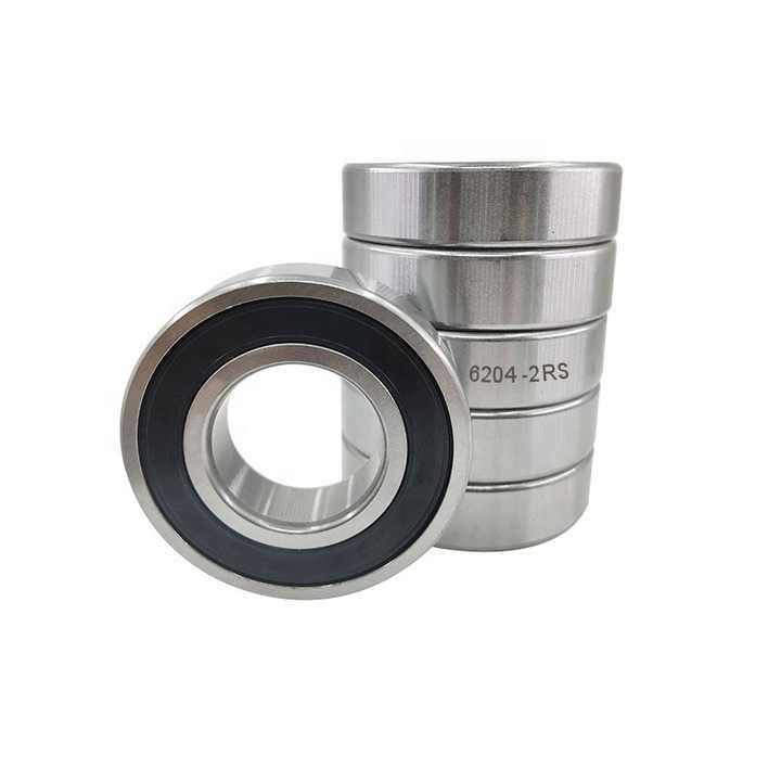 10 Stück 6204-2RS Kugellager – Doppelseitig Abgedichtet, 17x47x14mm, Hochgeschwindigkeits-Rillenkugellager